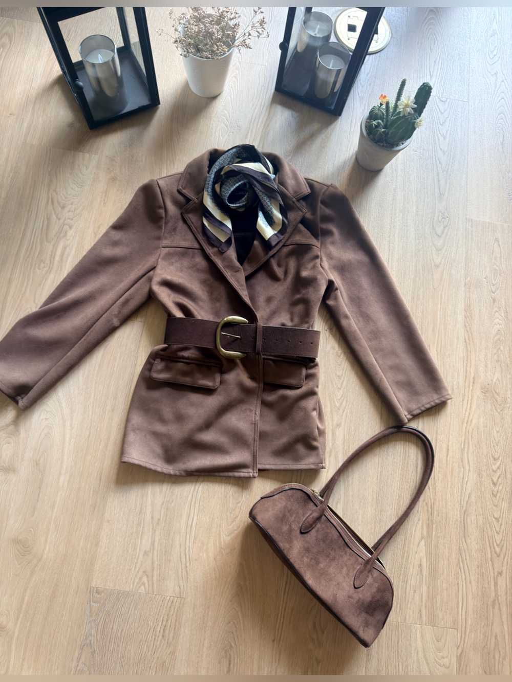 Brown Blazer Wool-Blend 🤎✨